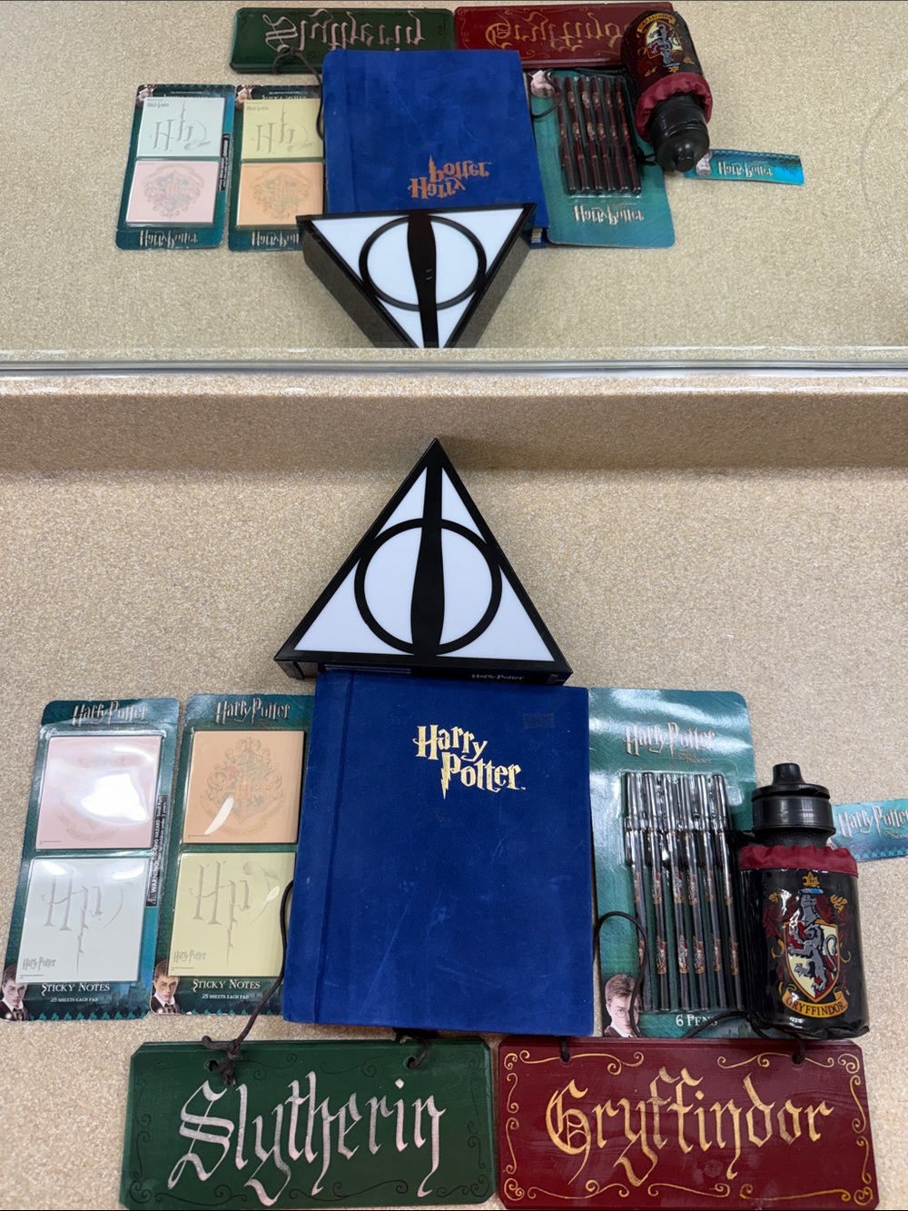 Warner Bros. Harry Potter Collection, address book, deathly hallows light & more